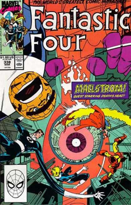 Fantastic Four 338 - Thor - Maelstrom - Iron Man - Walter Simonson