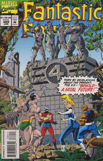 Fantastic Four 389 - Fantastic Four - Comic - Marvel - June - Direct Edition - Paul Ryan