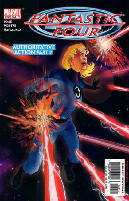 Fantastic Four 504 - Marvel - Waid - Porter - Rapmund - Authoritative Action Part2 - Tom Feister, Tony Harris