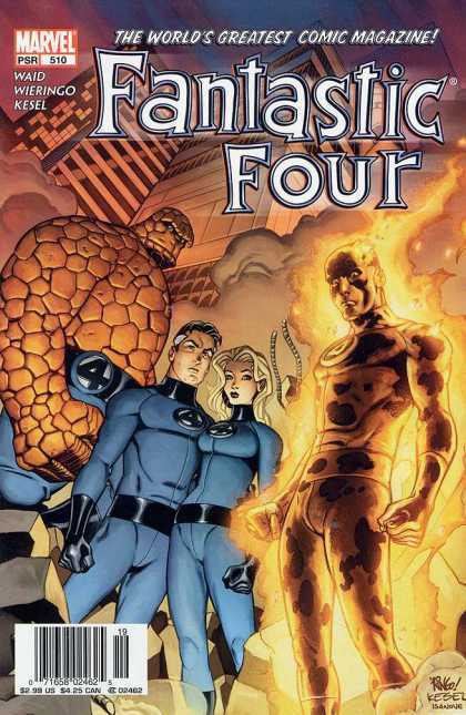 Fantastic Four 510 - Marvel - Waid - Kesel - Wieringo - Superheros - Mike Wieringo, Richard Isanove