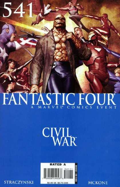 Fantastic Four 541 - Marvel - Costumes - Mutant - Battle - Wings - Adi Granov