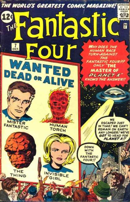 Fantastic Four 7 - Fire - Dick Ayers, Jack Kirby