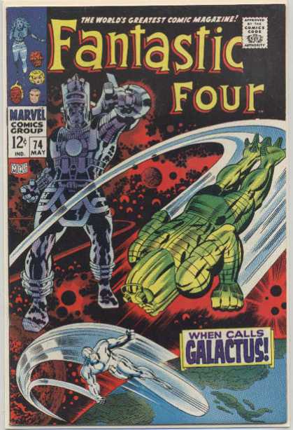 Fantastic Four 74 - Silver Surfer - Jack Kirby