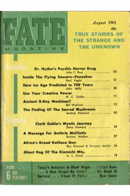 Fate - August 1961