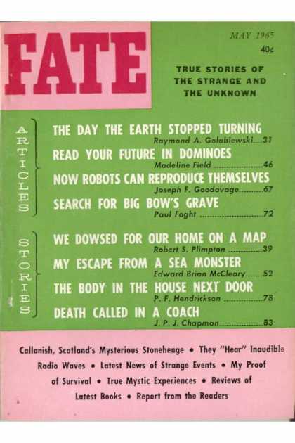 Fate - May 1965