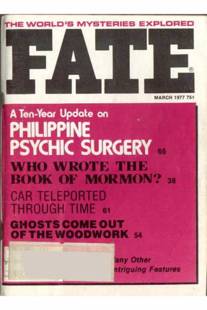 Fate - March 1977