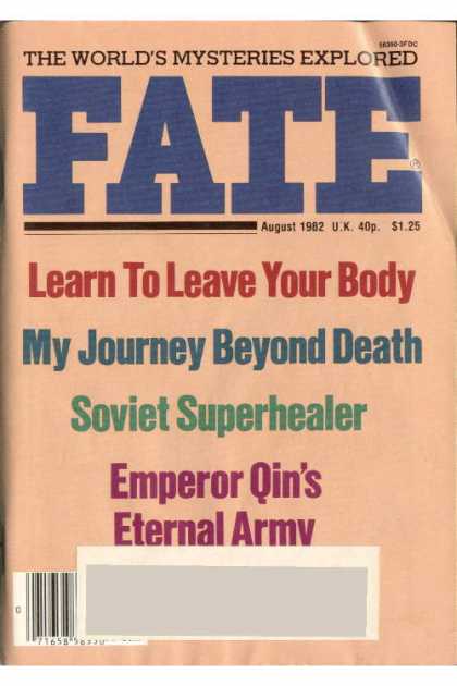 Fate - August 1982