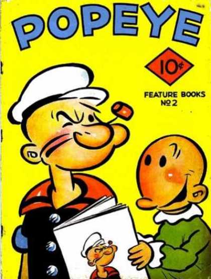 Feature Book 2 - 10u00a2 - Pipe - White Cap - Feature Books No 2 - Sailor