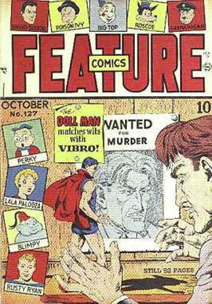 Feature Comics 127 - October - No127 - Doll Man - Wanted For Murder - 10