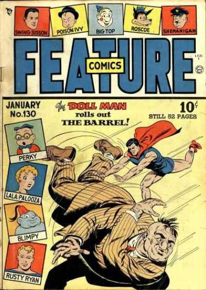Feature Comics 130 - Big Top - Feature - Poison Ivy - Doll Man - Pearky