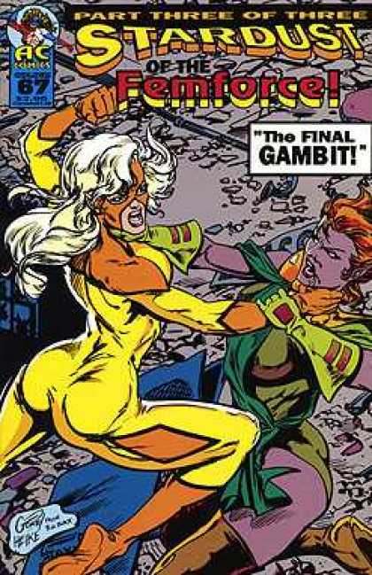 Femforce 67 - Stardust - The Final Gambit - Female - Part Three Of Three - Blonde - Mark Heike