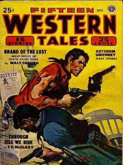 Fifteen Western Tales - 10/1948
