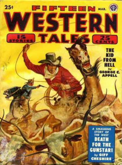 Fifteen Western Tales - 3/1950