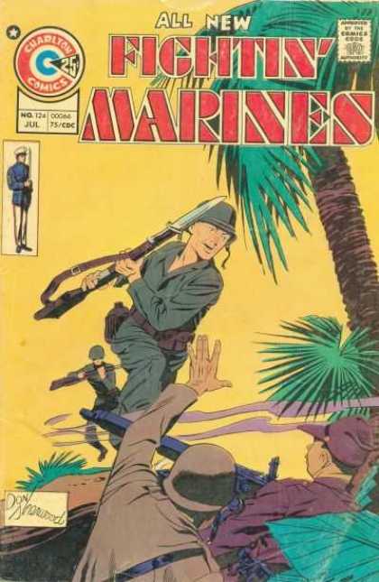 Fightin' Marines 124 - Rifles - Military - Uniforms - Fighting - Trees