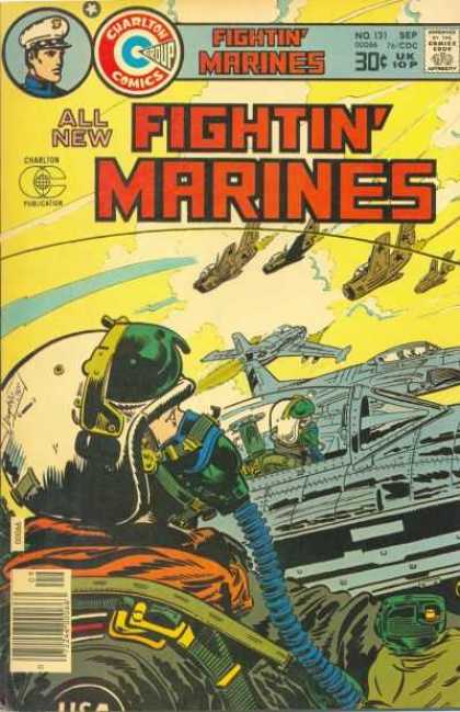 Fightin' Marines 131 - Aircraft - Comics - Publication - Code - Charlton