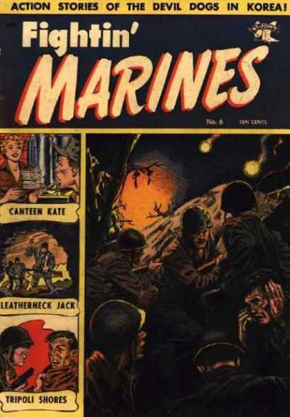 Fightin' Marines 6 - War - Flares - Guns - Troops - Fighting