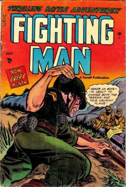 Fighting Man 8 - Man - Armor - Fight - Stand - Speaks