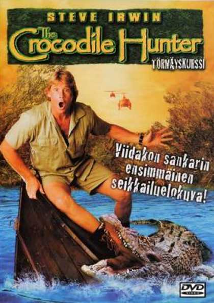Finnish DVDs - Crocodile Hunter