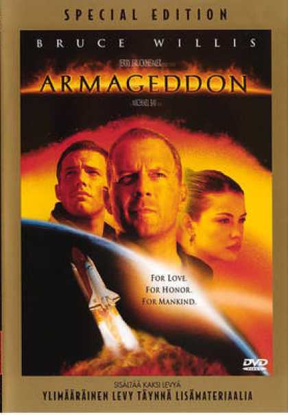 Finnish DVDs - Armageddon