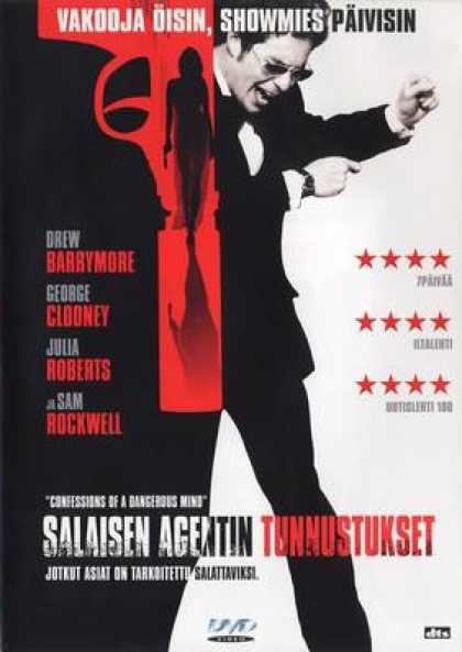 Finnish DVDs - Confessions Of A Dangerous Mind