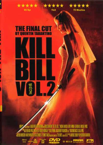 Finnish DVDs - Kill Bill 2