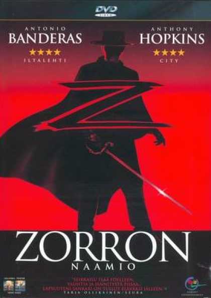 Finnish DVDs - The Mask Of Zorro