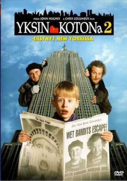 Finnish DVDs - Home Alone 2