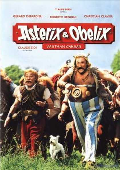 Finnish DVDs - Asterix And Obelix Against Ceasar
