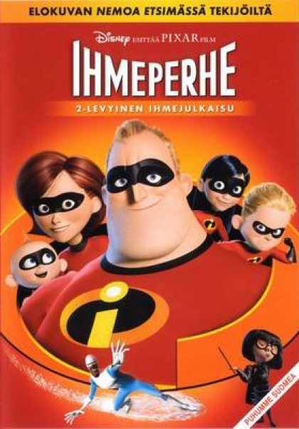 Finnish DVDs - The Incredibles Special