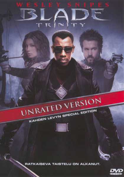 Finnish DVDs - Blade Trinity Unrated Version