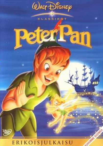 Finnish DVDs - Disney Peter Pan