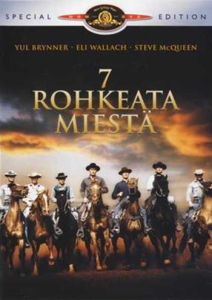 Finnish DVDs - The Magnificent Seven
