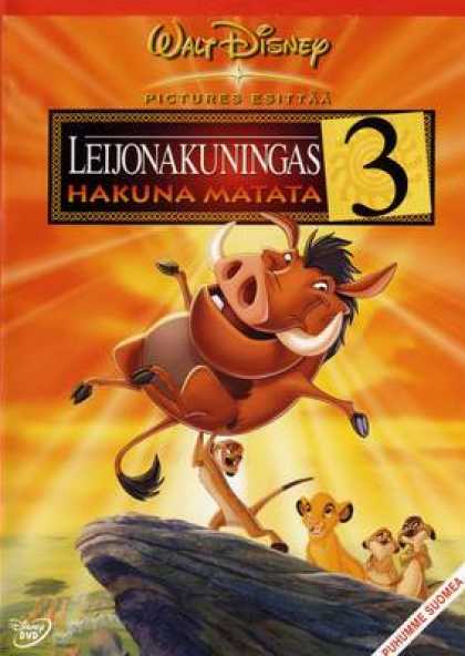 Finnish DVDs - The Lion King 3. The Lion King 3 via | buy on eBay | add