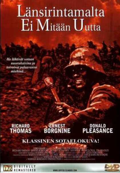 Finnish DVDs - All Quiet On The Western 1979
