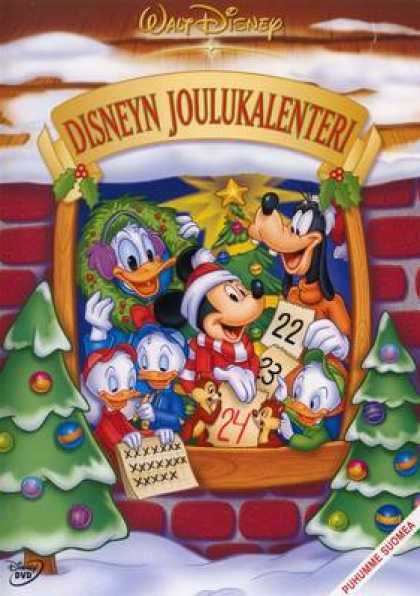Finnish DVDs - Disney Countdown To Christmas