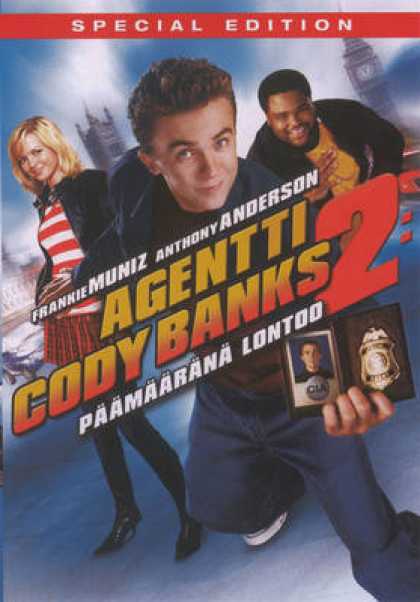 Finnish DVDs - Agent Cody Banks 2