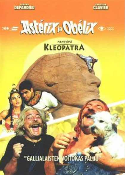 Finnish DVDs - Asterix And Obelix Mission Cleopatre