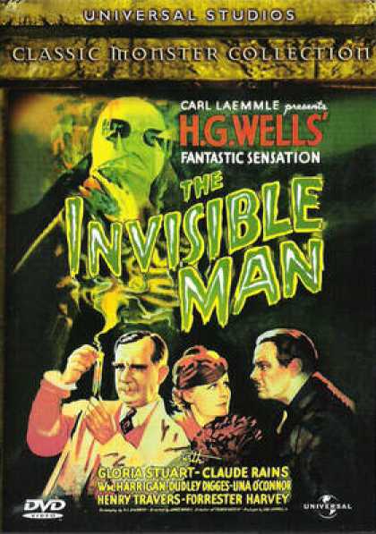 Finnish DVDs - The Invisible Man 1933