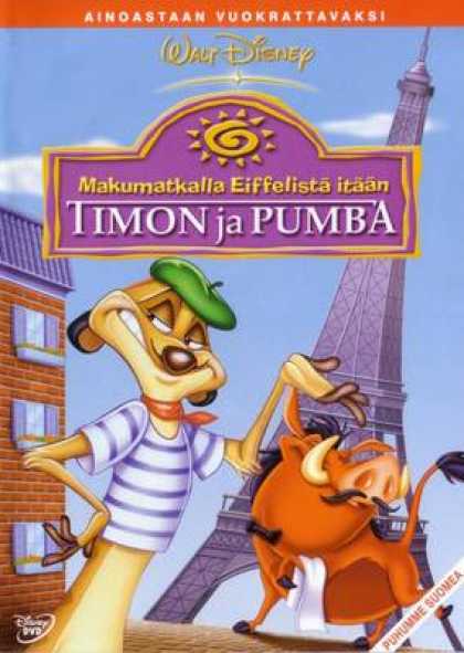 Finnish DVDs - Dining Out With Timon And Pumbaa