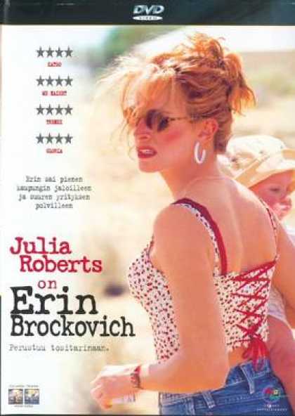 Finnish DVDs - Erin Brockovich