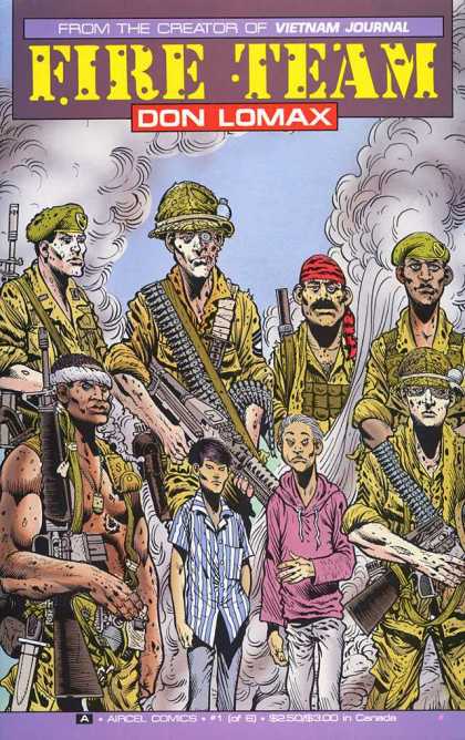 Fire Team 1 - Vietnam Journal - Don Lomax - Aircel - Comic - 1