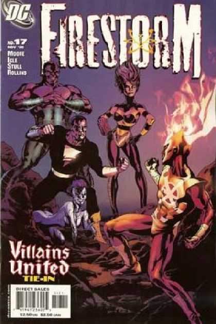 Firestorm 17 - Villains United - Bad Guys - Group - Plotting - Dc Comics