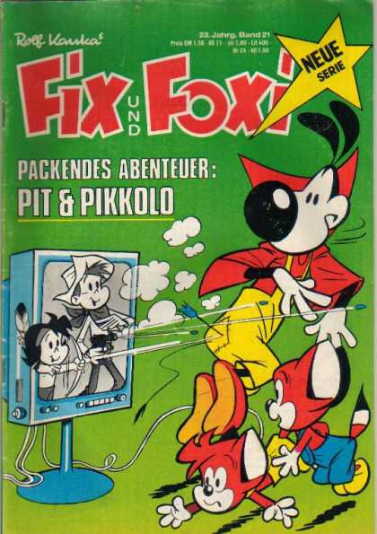 Fix und Foxi 1012 - Rolf Kauka - Neue Serie - Packendes Abenteuer - Pit - Pikkolo
