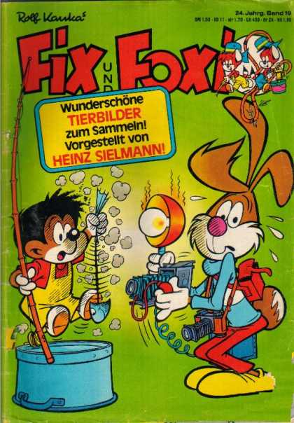 Fix und Foxi 1062 - Rabbit - Camera - Fishing Pole - Fish Bones - Bucket