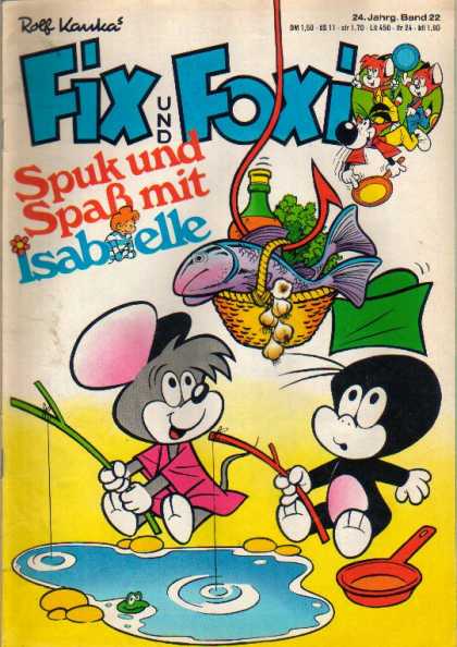 Fix und Foxi 1065 - Hook - Basket - Fish - Frog - Pan