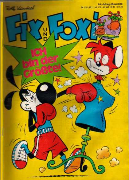 Fix und Foxi 1079 - Boxing Gloves - Punching - Stars - Tennis Shoes - Dummy