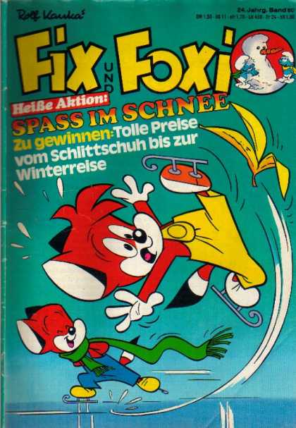 Fix und Foxi 1092 - Rolf Kauka - Fox - Ice - Banana - Carrot