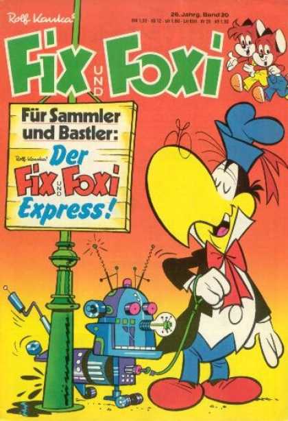 Fix und Foxi 1100 - Foxes - Robot Dog - Animals - Express - Fur Sammler Und Bastler