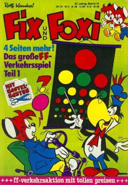 Fix und Foxi 1125 - Fix Und Foxi - 4 Seiten Mehr - Mit Bastel- Barton - Rolf Varskas - Fix Und Foxi Comic