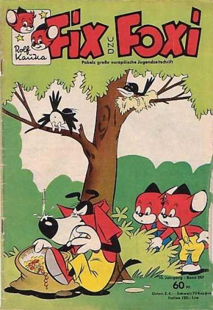 Fix und Foxi 297 - German - Bird Poop - Foxes - Treasure - Tree
